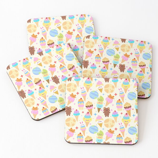 Item preview, Ice Cream Planet Party Seamless  designed and sold by KJackArtwork.