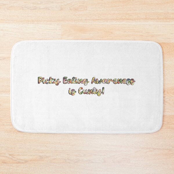 Item preview, Picky Eating Awareness Is Cunty! - Original Text Print designed and sold by DesignsByADiva.