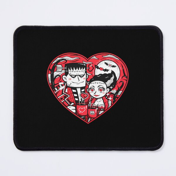 Item preview, Franken-Love Frankensteins Monster And Bride Of Frankenstein Valentines Day designed and sold by RPGEnterprises.