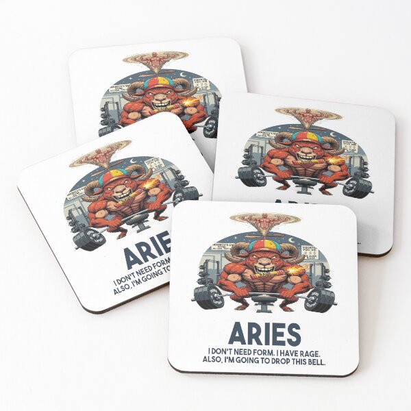 Item preview, Funny Aries Gym - "I Have Rage" Ego Lifting Bench Press Ram designed and sold by ClaussShop.
