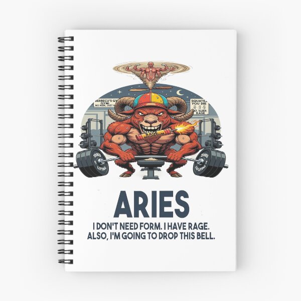 Item preview, Funny Aries Gym - "I Have Rage" Ego Lifting Bench Press Ram designed and sold by ClaussShop.