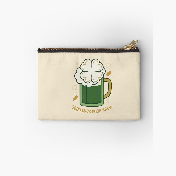 Item preview, Good Luck Irish Brew – Retro St Patrick’s Beer Mug designed and sold by Xatutik.art.
