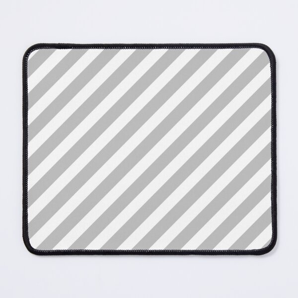 Item preview, White And Silver Diagonal Striped Pattern designed and sold by pattern-archive.