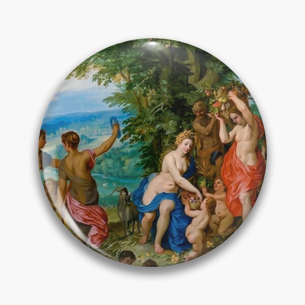 Item preview, Jan Brueghel the Elder Summer Allegory Classical Painting designed and sold by TheSoulOfArt.