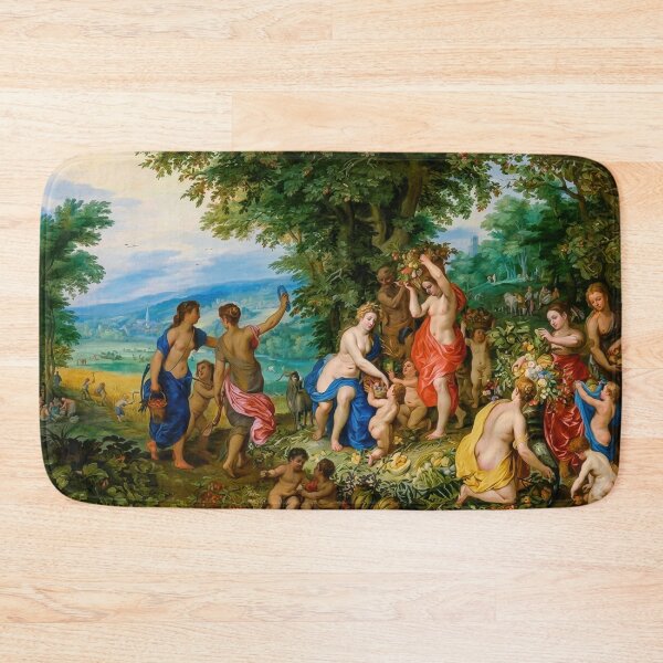 Item preview, Jan Brueghel the Elder Summer Allegory Classical Painting designed and sold by TheSoulOfArt.