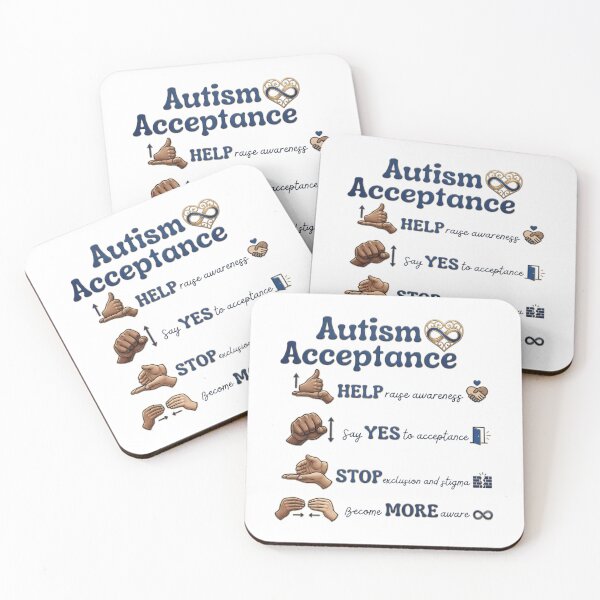 Item preview, Autism Acceptance Autistic Adhd Asd  designed and sold by Thread&Fable.