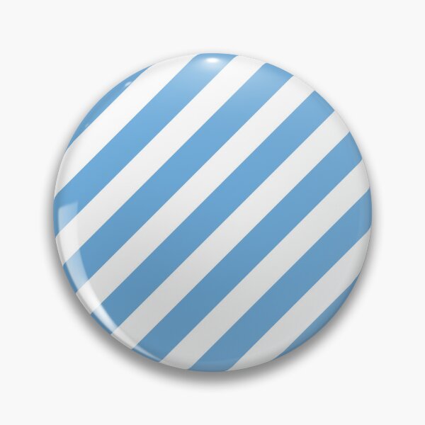 Item preview, White And Sky Blue Diagonal Striped Pattern designed and sold by pattern-archive.