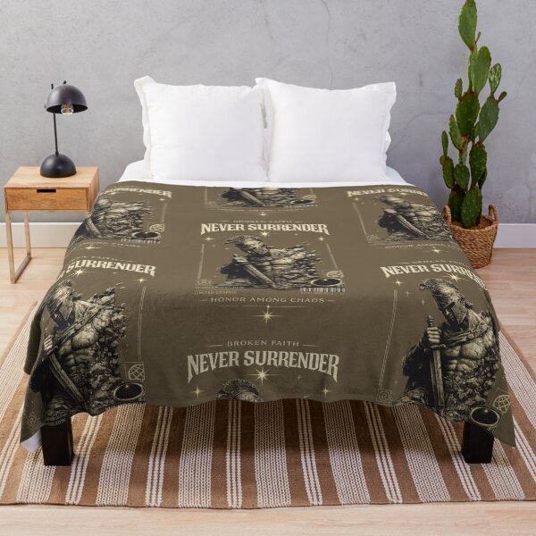 Item preview, never surrender, honor among chaos, aesthetic design designed and sold by SergeyDigital.