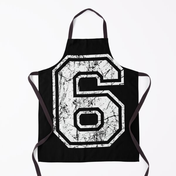 Item preview, Sports Jersey Grunge Number 6 Fan Team Player Birthday designed and sold by KatherynSGardne.