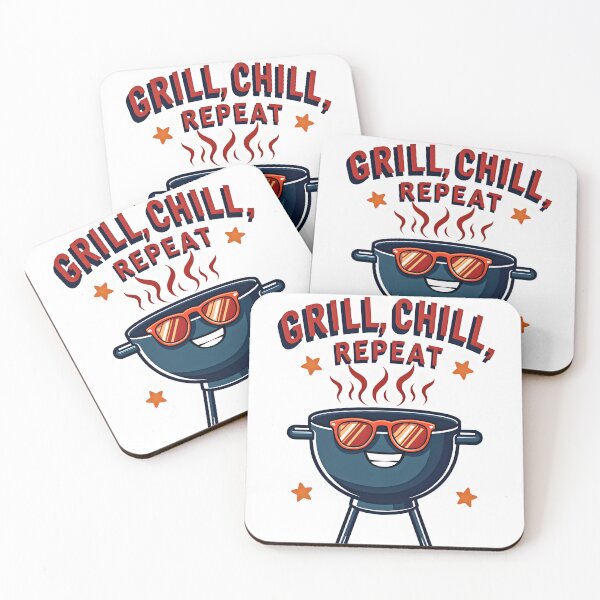 Item preview, Funny Red White and BBQ Grill Shirt | Patriotic Cookout Fourth of July Tee designed and sold by MilaPrintify.