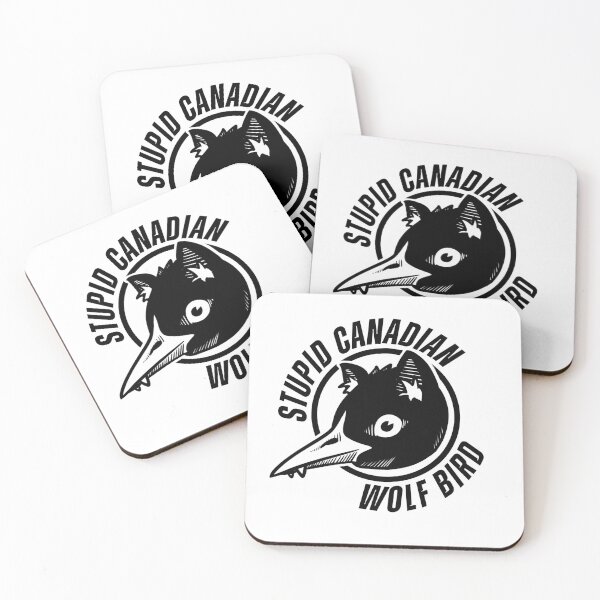 Item preview, XS "Stupid Canadian Wolf Bird" designed and sold by KookaDraws.