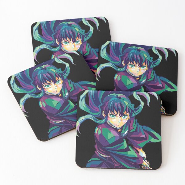 Item preview, Demon Slayer Muichiro Tokito Pop Art designed and sold by sandrahofer-art.