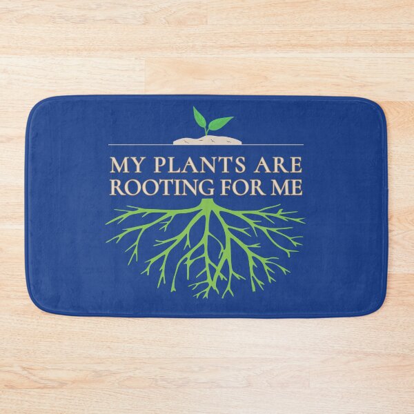 Item preview, My Plants Are Rooting For Me - Funny Plant Lover Botanical Roots Design designed and sold by DONT ASK CLUB.
