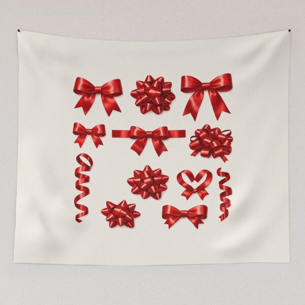 Item preview, Festive Decorative Bow Clipart designed and sold by annenambiro.