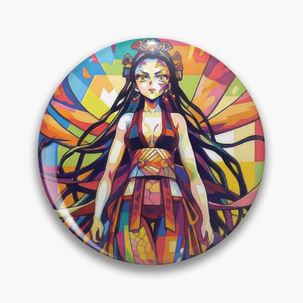 Item preview, Demon Slayer Daki Wpap Pop Art designed and sold by sandrahofer-art.