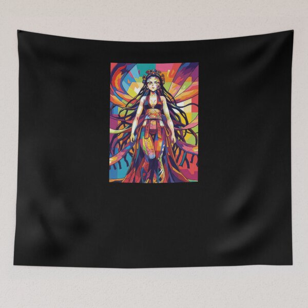 Item preview, Demon Slayer Daki Wpap Pop Art designed and sold by sandrahofer-art.