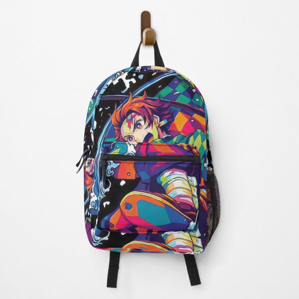 Item preview, Tanjiro Kamado Kimetsu no Yaiba Pop Art designed and sold by sandrahofer-art.