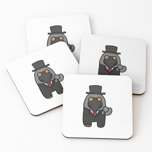 Item preview, Masked Bird Doctor In Suit Pointing Graphic designed and sold by Emberglowo.