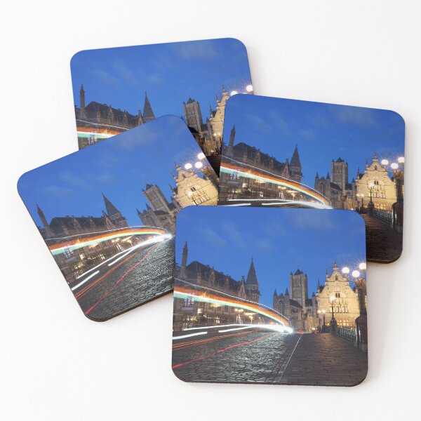Item preview, Gent Bridge Light Trails  designed and sold by hawkie.