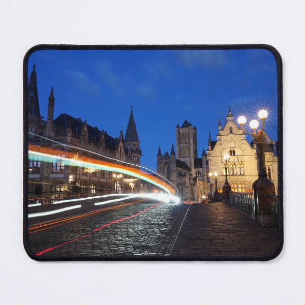 Item preview, Gent Bridge Light Trails  designed and sold by hawkie.