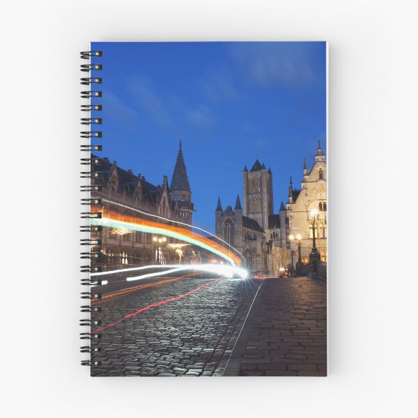 Item preview, Gent Bridge Light Trails  designed and sold by hawkie.