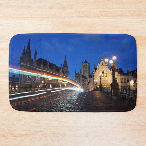 Item preview, Gent Bridge Light Trails  designed and sold by hawkie.