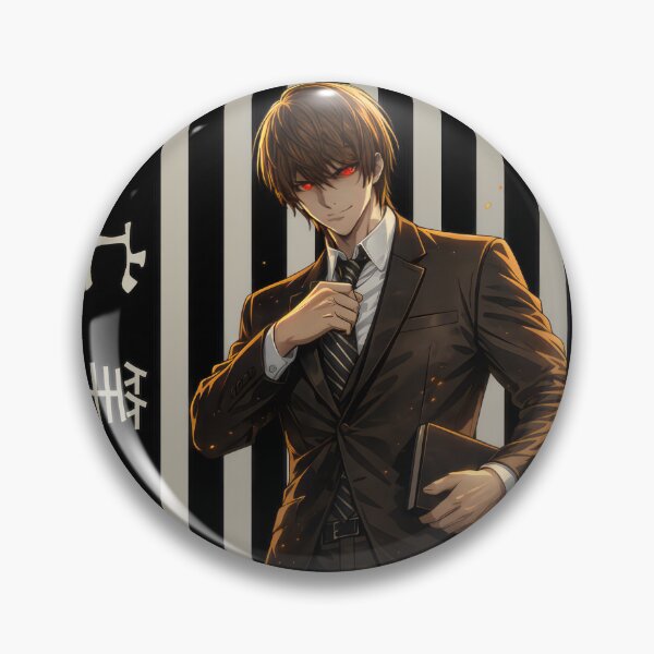 Item preview, Dark Anime Villain with Red Eyes – Genius Mastermind designed and sold by vistalyn.