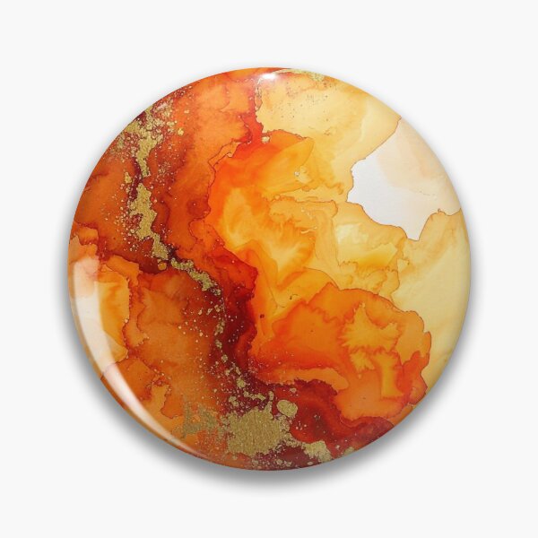 Item preview, Warm Abstract Pattern in Orange, Red and Yellow Tones designed and sold by katifinell.