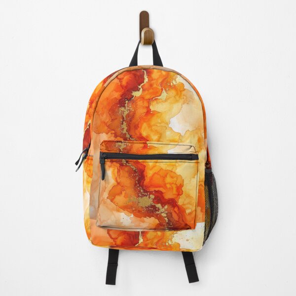 Item preview, Warm Abstract Pattern in Orange, Red and Yellow Tones designed and sold by katifinell.