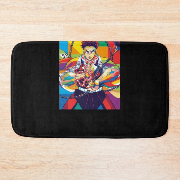 Item preview, Gyomei Himejima Kimetsu no Yaiba Pop Art designed and sold by sandrahofer-art.