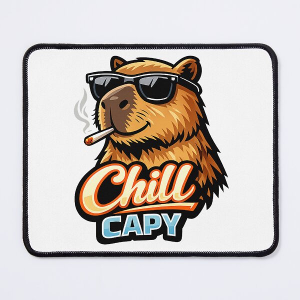 Item preview, chill capy designed and sold by MoosElkPL.