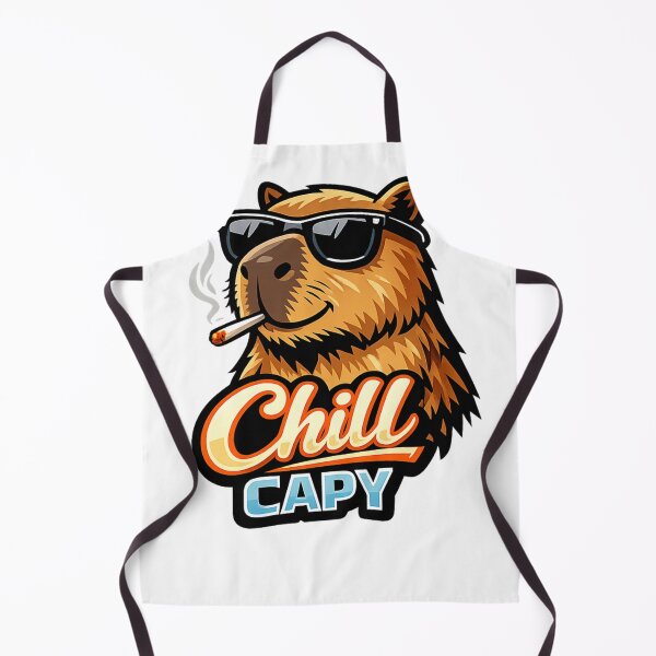 Item preview, chill capy designed and sold by MoosElkPL.