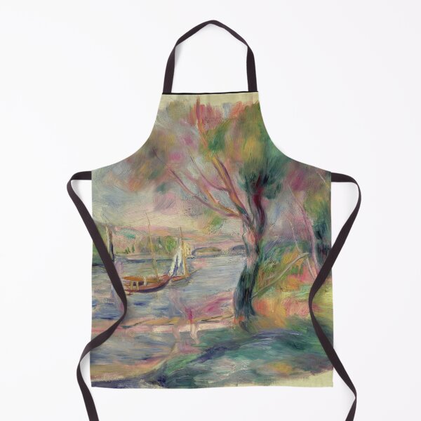 Item preview, The Seine at Argenteuil by Pierre-Auguste Renoir: Dreamy Impressionist Riverscape designed and sold by artofuniverse.