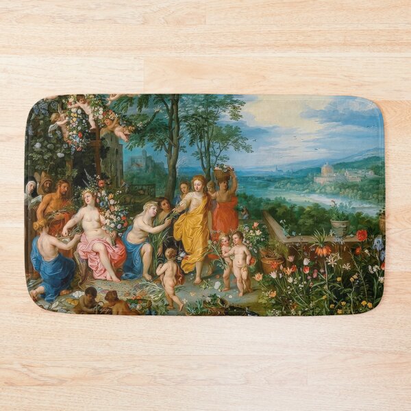 Item preview, Jan Brueghel the Elder Spring Allegory Floral Painting designed and sold by TheSoulOfArt.