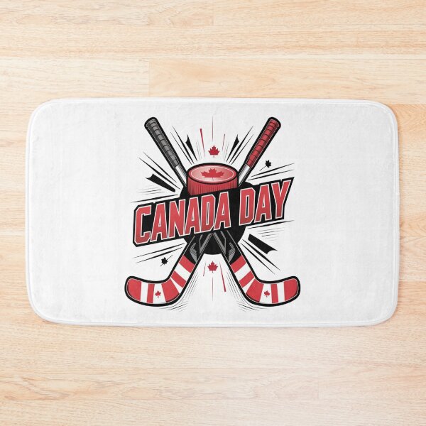 Item preview, Canada Day Hockey – Canadian Flag Hockey Sticks Patriotic Canada Ice Hockey Design designed and sold by Globalcitytees.