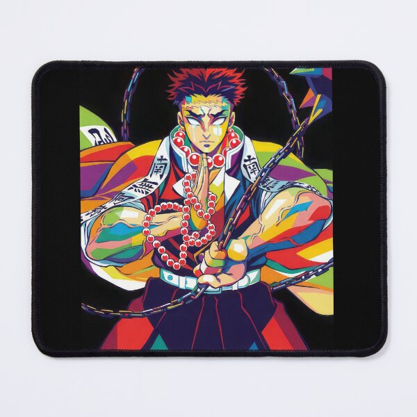 Item preview, Demon Slayer Gyomei Himejima Pop Art designed and sold by sandrahofer-art.