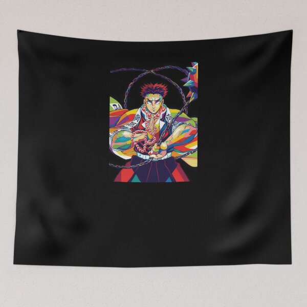 Item preview, Demon Slayer Gyomei Himejima Pop Art designed and sold by sandrahofer-art.