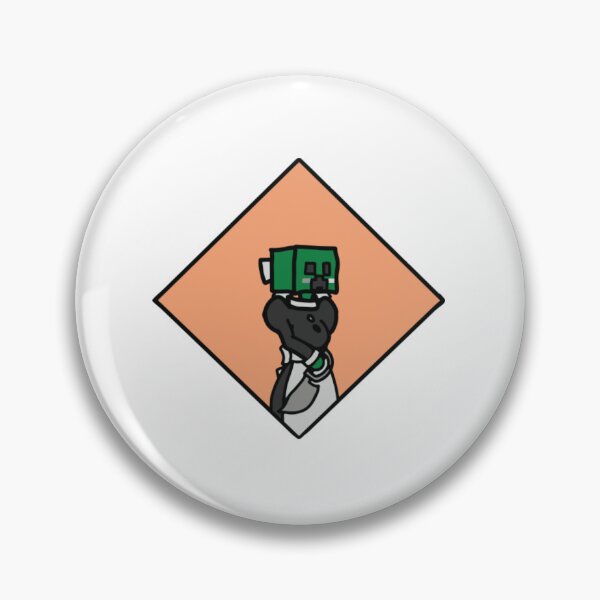 Item preview, Blocky Green Pixel Monster With Knife Graphic designed and sold by Emberglowo.