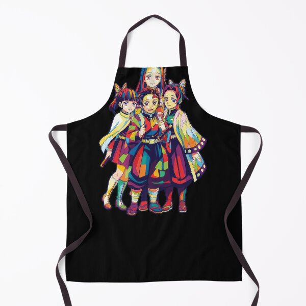 Item preview, Tanjiro Nezuko Shinbou Kocho and Kanao designed and sold by sandrahofer-art.