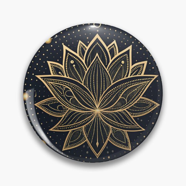Item preview, Mystic Lotus Mandala Seamless Pattern designed and sold by Erik Visnievskij.