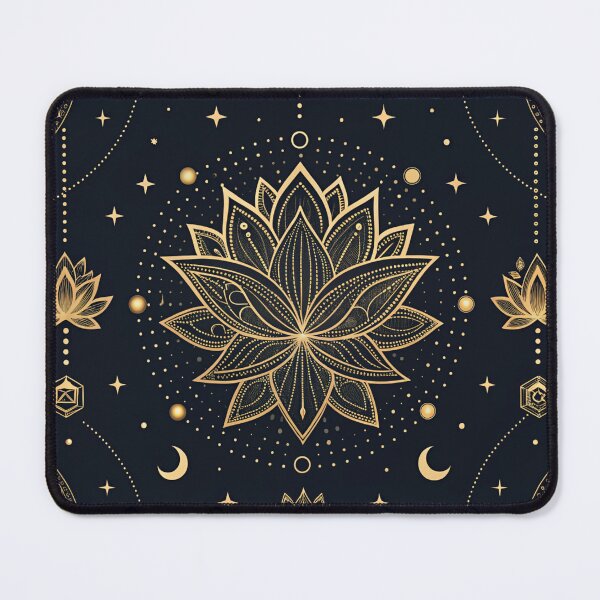 Item preview, Mystic Lotus Mandala Seamless Pattern designed and sold by Erik Visnievskij.