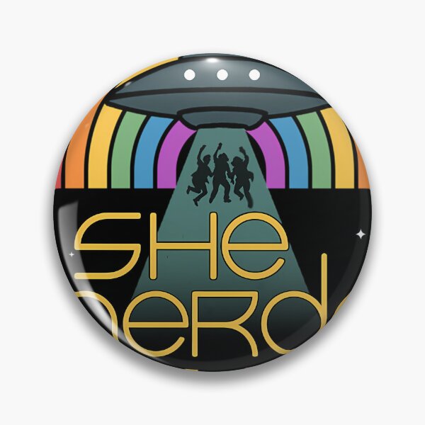 Item preview, She Nerds Out Logo New designed and sold by MrsRicarSchoen.
