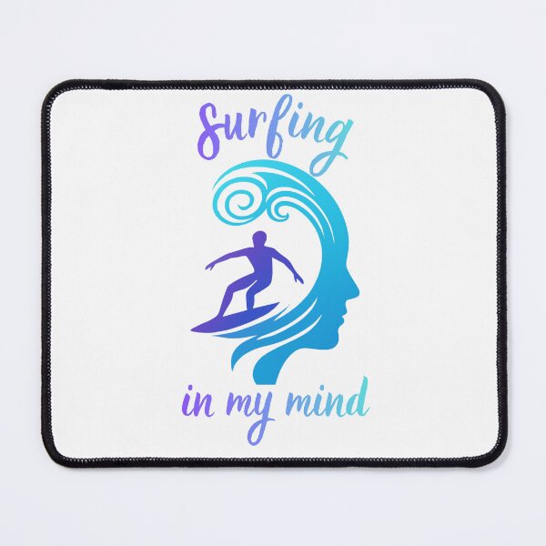 Item preview, Surfing In My Mind – Surfer Ocean Wave Surfing Lover Design designed and sold by GigaFactory.
