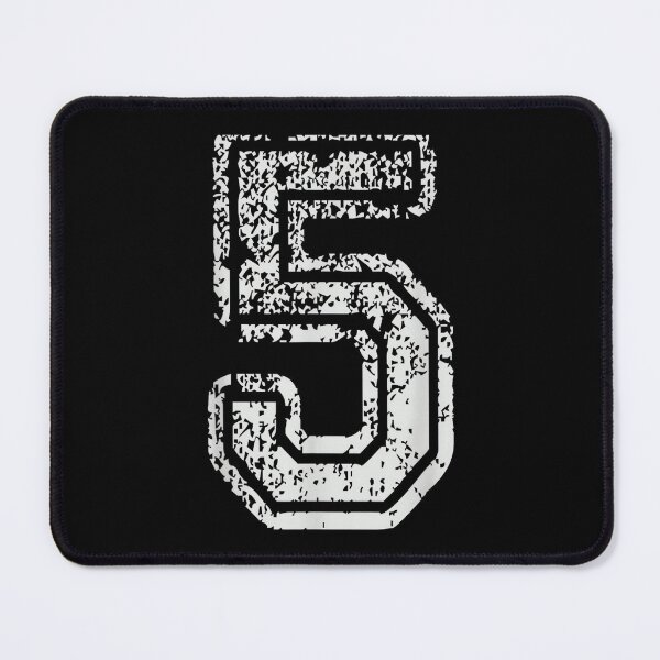 Item preview, Team Jersey Uniforms Number 5 Five School Sports Birthdays designed and sold by KatherynSGardne.