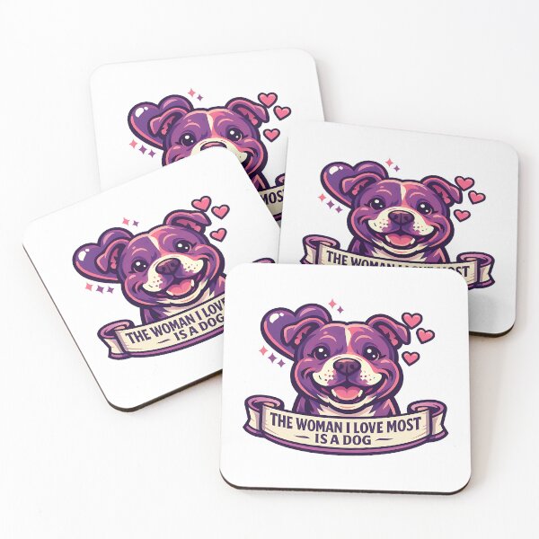 Item preview, The Woman I Love Most Is A Dog designed and sold by BestFriendTees.