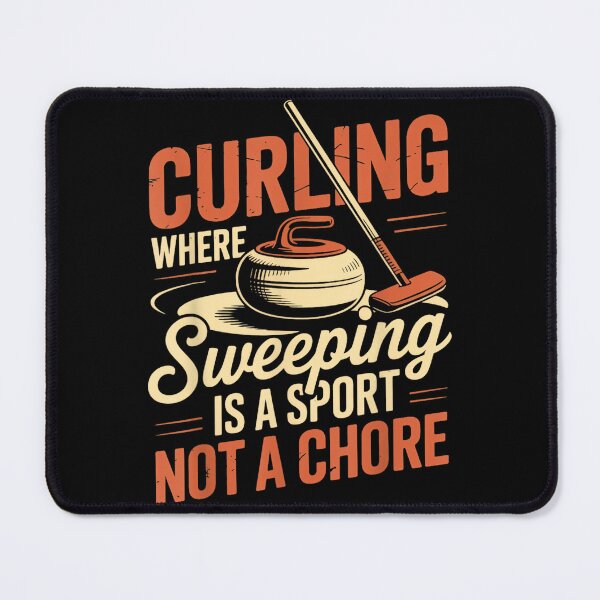 Item preview, Sweeping is A Sport Ice Sweeping Rock Stone Sliding Curling designed and sold by KatherynSGardne.