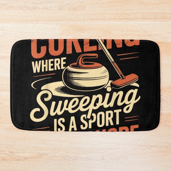 Item preview, Sweeping is A Sport Ice Sweeping Rock Stone Sliding Curling designed and sold by KatherynSGardne.