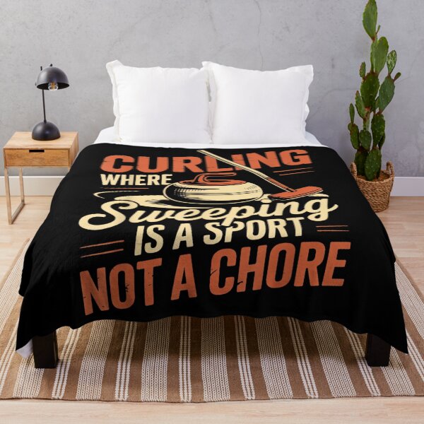 Item preview, Sweeping is A Sport Ice Sweeping Rock Stone Sliding Curling designed and sold by KatherynSGardne.