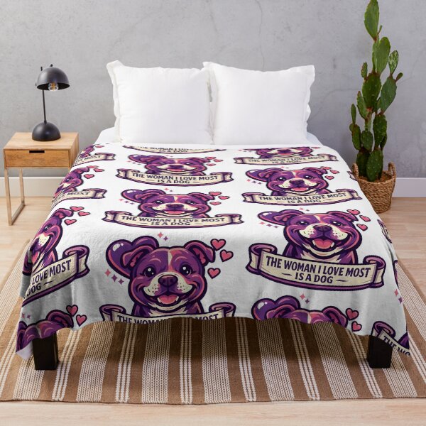 Item preview, The Woman I Love Most Is A Dog designed and sold by BestFriendTees.