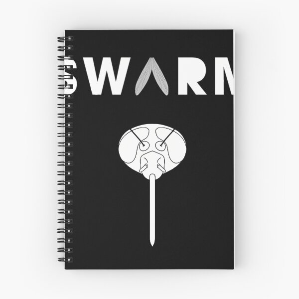 Item preview, Head Of Mos'Kitoh With Swarm Logo In White designed and sold by MrsRicarSchoen.